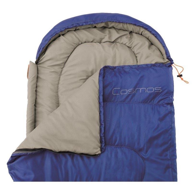 Спальный мешок Easy Camp Cosmos 12/8°C 190 см Left Zip Blue (240149) - фото 4