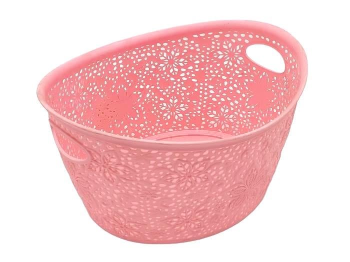 Кошик для зберігання речей Abdik Plastik 115 Мереживо 7 л 35х29х18 см (18642)