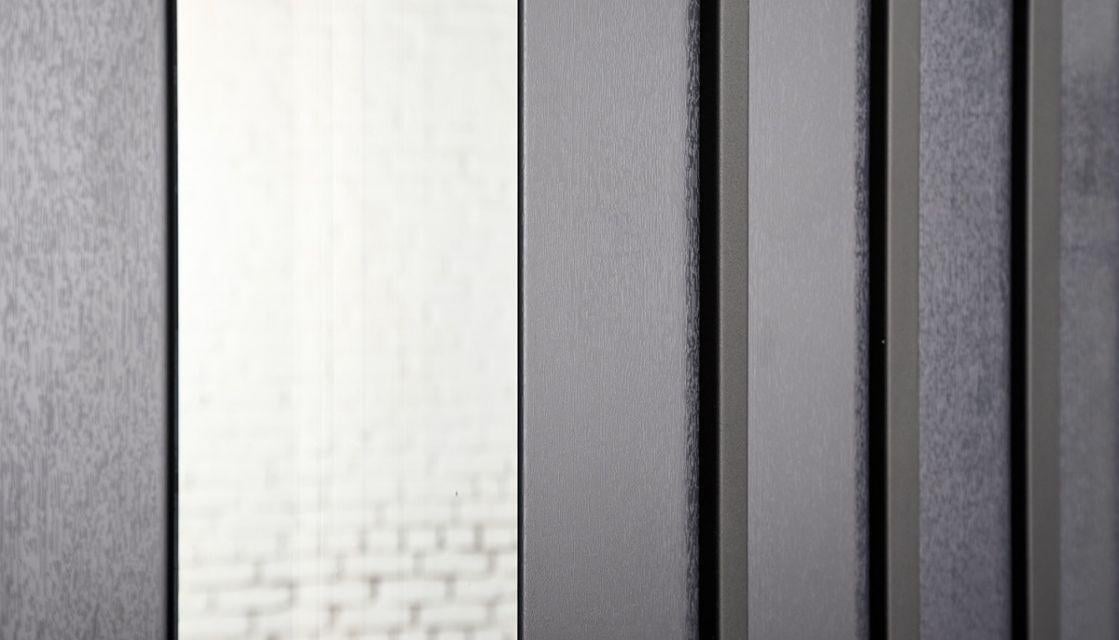 Двері вхідні вуличні Abwehr Tower 537 Termix Антрацит 960х2050 мм - фото 6