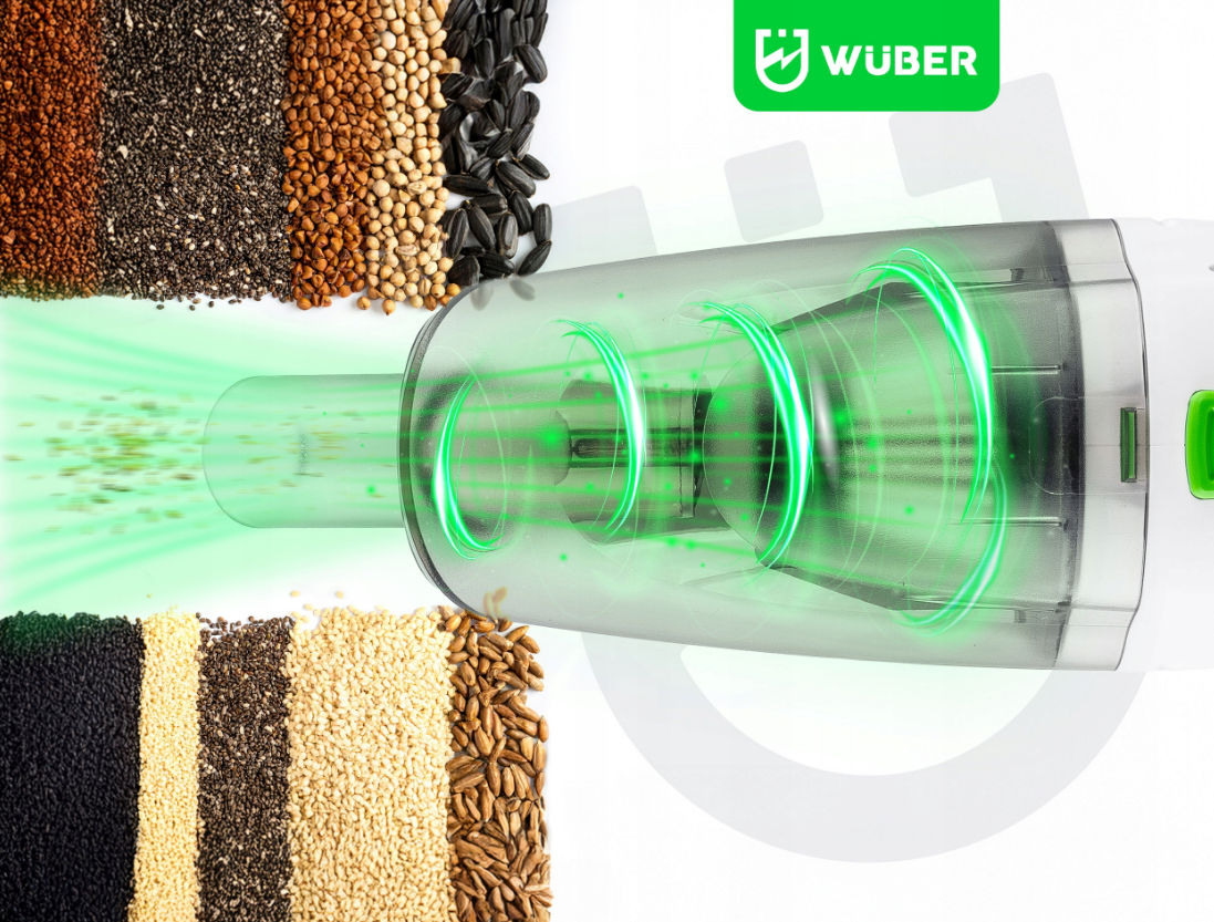 Пилосос акумуляторний ручний Wuber 2в1 120 Вт - фото 10 Пилосос акумуляторний ручний Wuber 2в1 120 Вт - фото 10