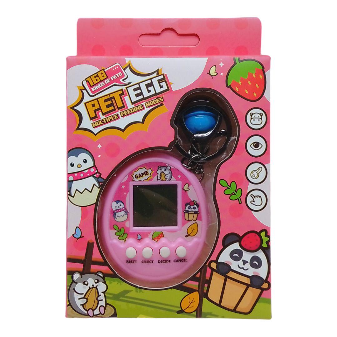 Игра-брелок Тамагочи Pet Egg Game Розовый (238029)