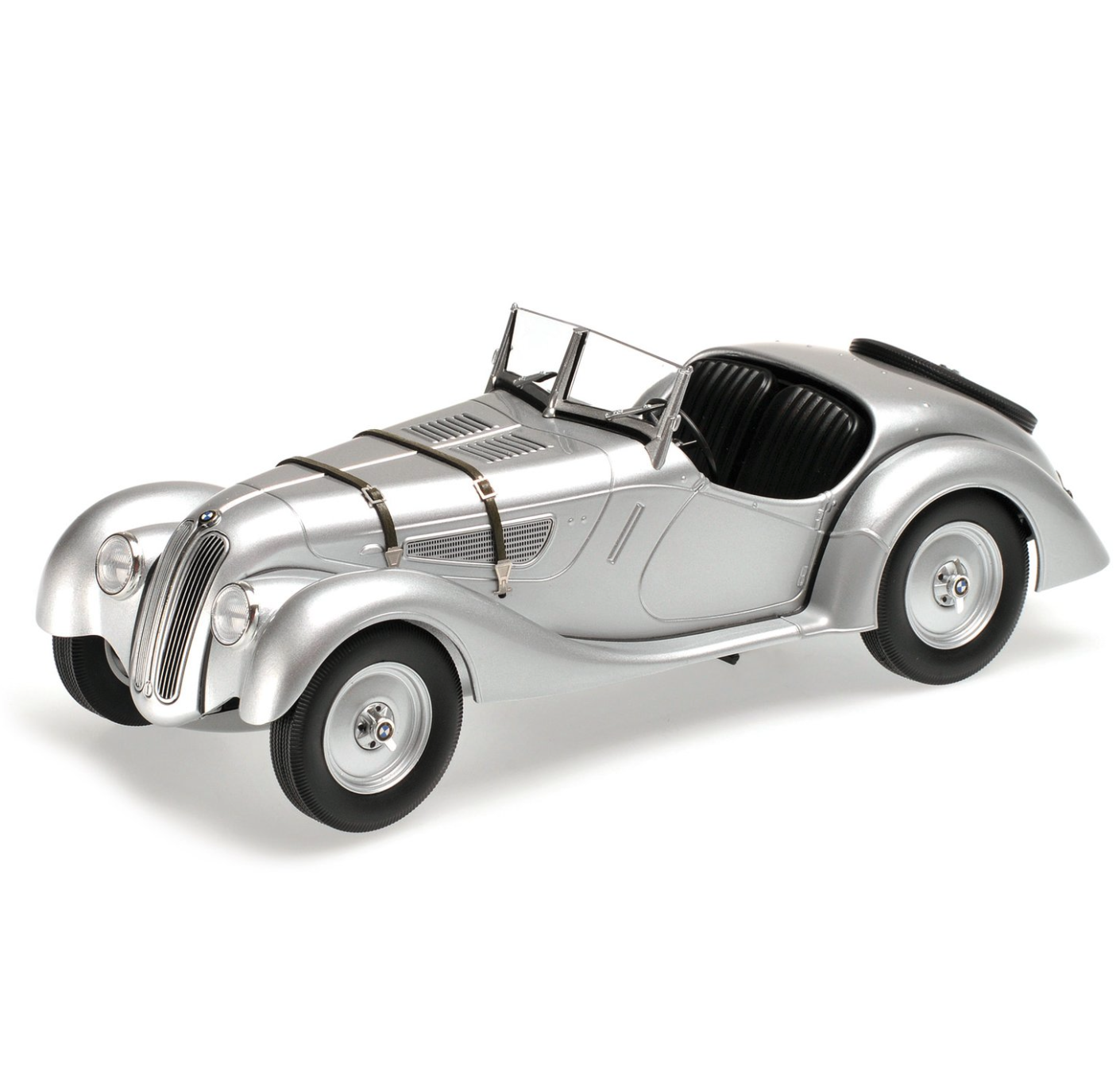 Модель автомобіля Minichamps 1:18 BMW 328 Roadster 1936 Silver (155025030)