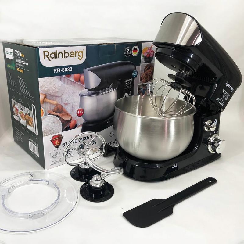 Міксер планетарний Rainberg RB-8083 3200 Вт чаша 4 л (ML-04387)