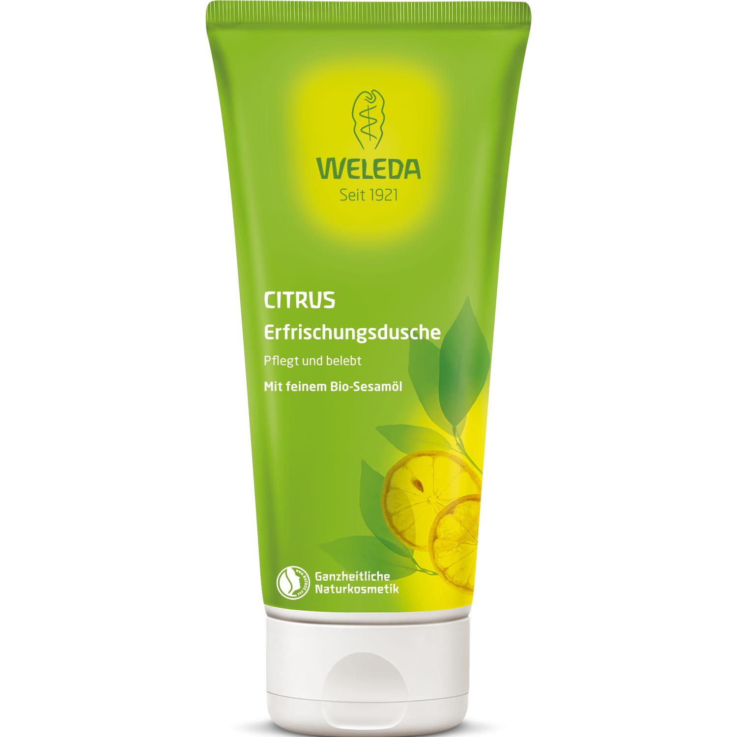 Гель для душа Weleda Citrus Erfrischungsdusche натуральный 200 мл (1511506001)
