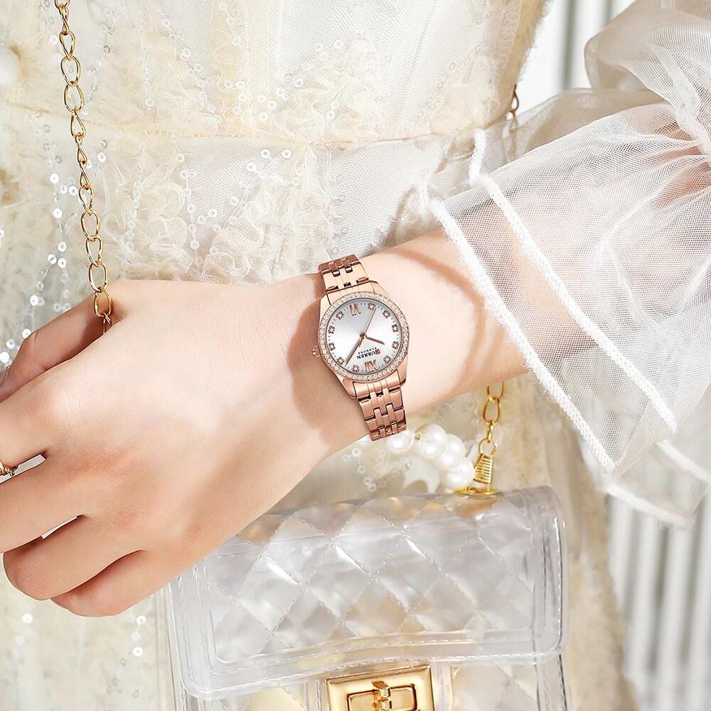 Часы наручные женские Curren Mimosa Gold (2501) - фото 5