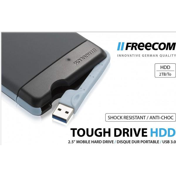 Жорсткий диск Freecom Tough Drive 2 Tb Black (56331) - фото 3 Жорсткий диск Freecom Tough Drive 2 Tb Black (56331) - фото 3
