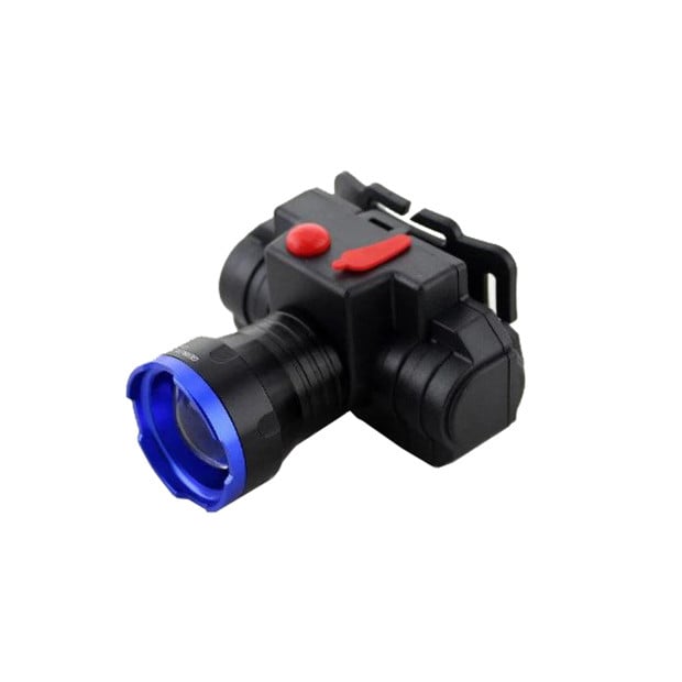 Фонарь налобный аккумуляторный BL CB-0603 T6 Черно-синий (iz12490)