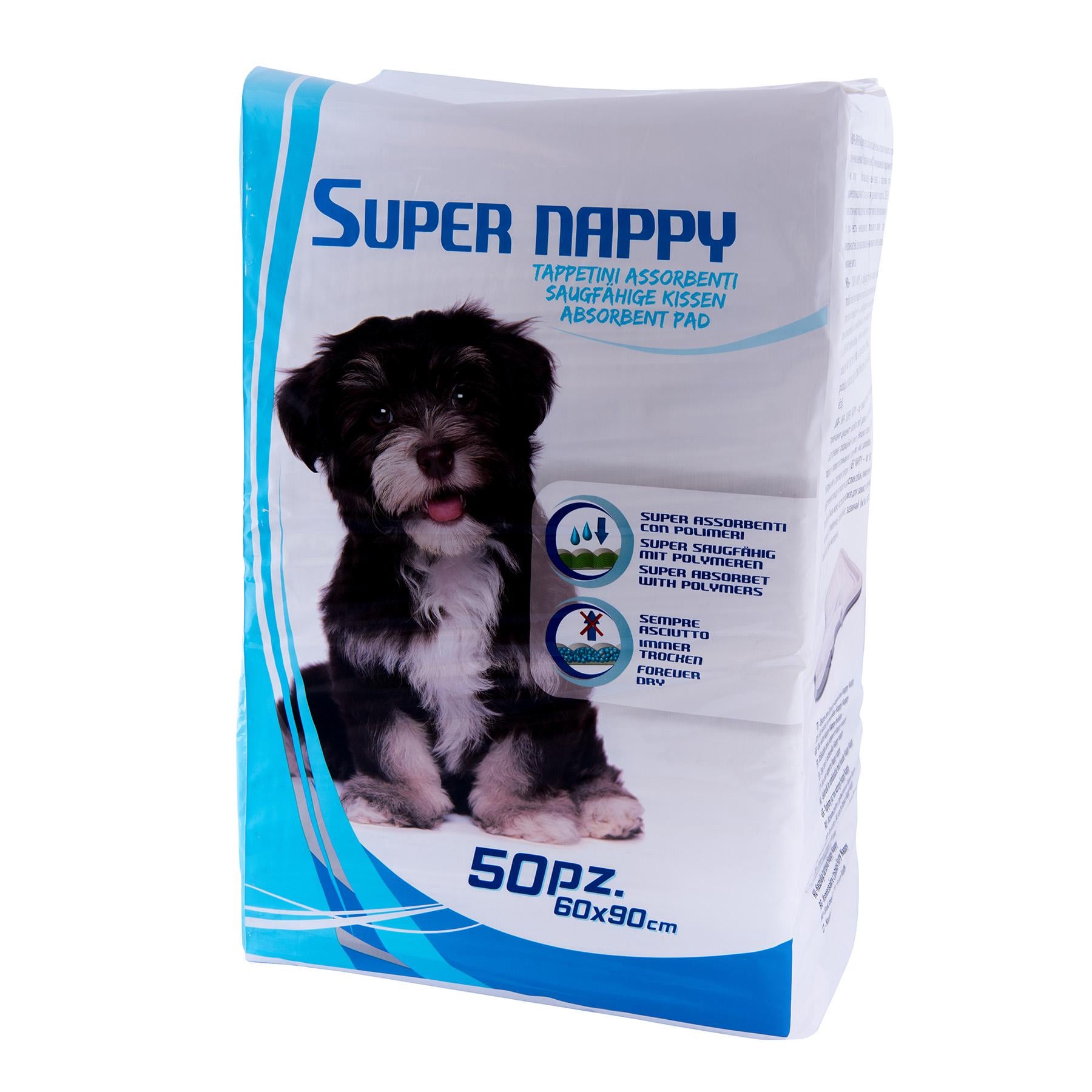 Пеленки для животных Croci Super Nappy разовые 60х90 см 50 шт. (001344)