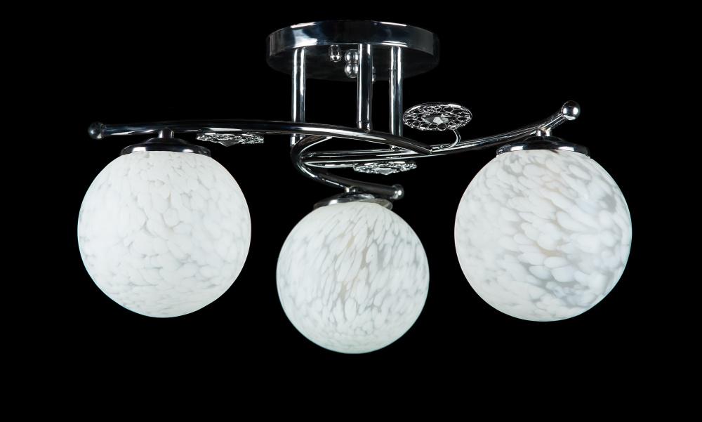 Люстра с плафонами Ray L55065/3 FGD/CR MIX (257039)