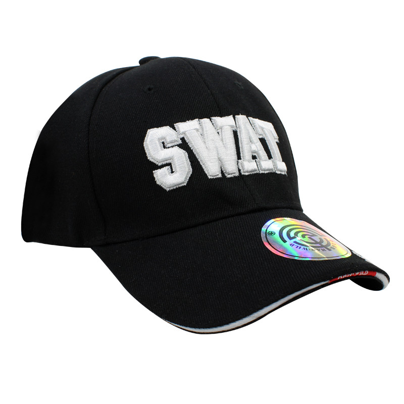 Бейсболка Han-Wild SWAT Black