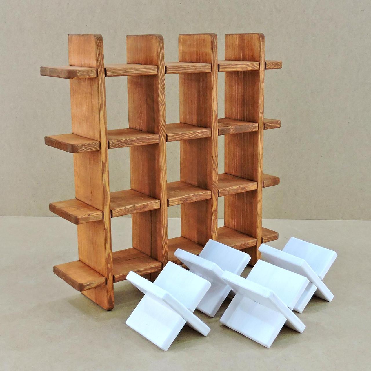 Держатель для туалетной бумаги из дерева Оксиджен Шафран/Зефир (ДТБ-00050620) - фото 4