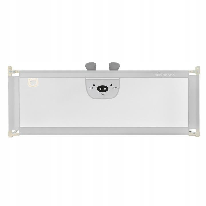 Бортик для ліжка захисний Primabobo Bear 160 см Сірий (BM01_SZ 160)