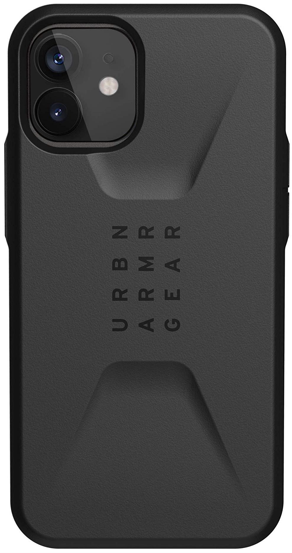 Чехол милитари противоударный UAG Civilian 11234D114040 для Iphone 12 Mini (5.4") Black