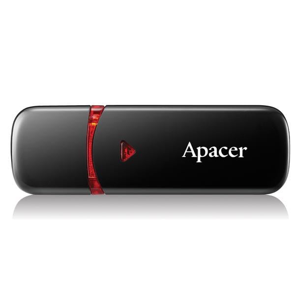 Флеш-накопичувач Apacer USB 2.0 AH333 64Gb Black (AP64GAH333B-1) Флеш-накопичувач Apacer USB 2.0 AH333 64Gb Black (AP64GAH333B-1)