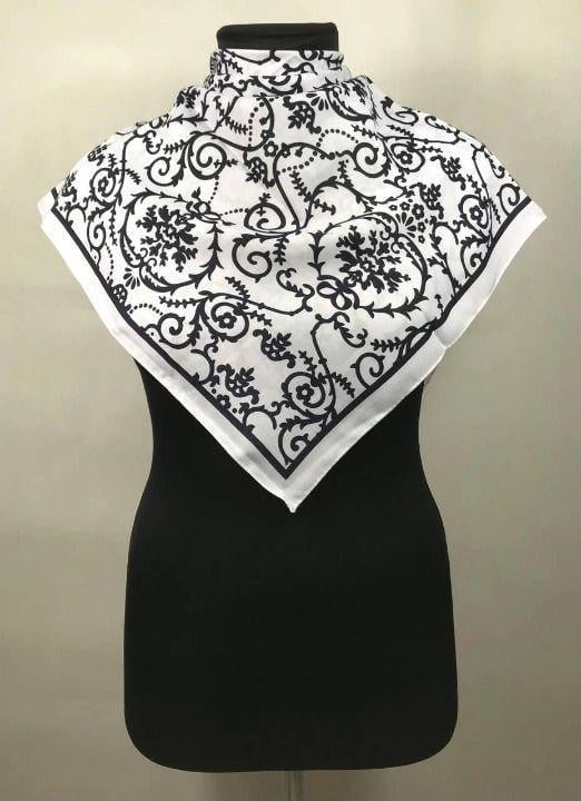 Платок женский Белый (ХустM179)