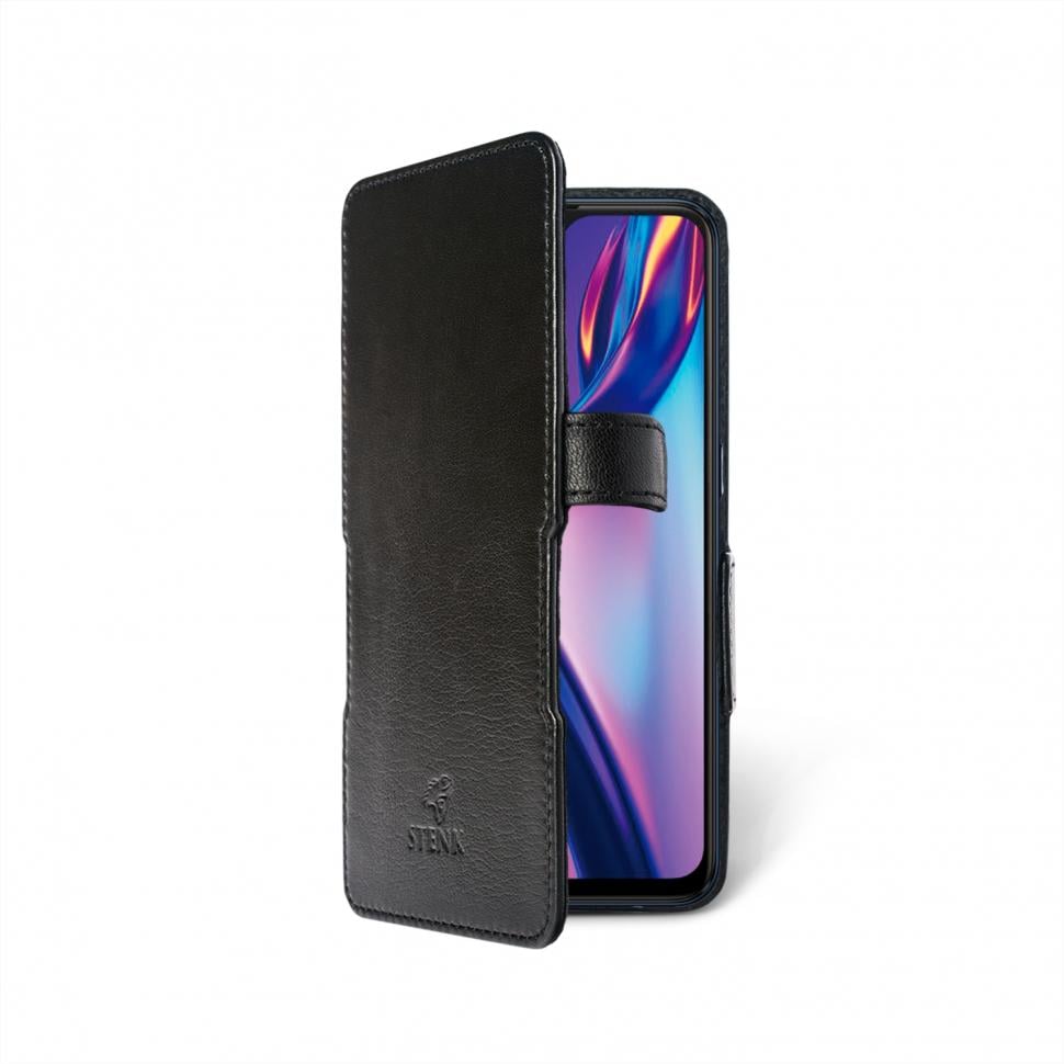Чехол книжка Stenk Prime для OPPO A12 Черный (66352)