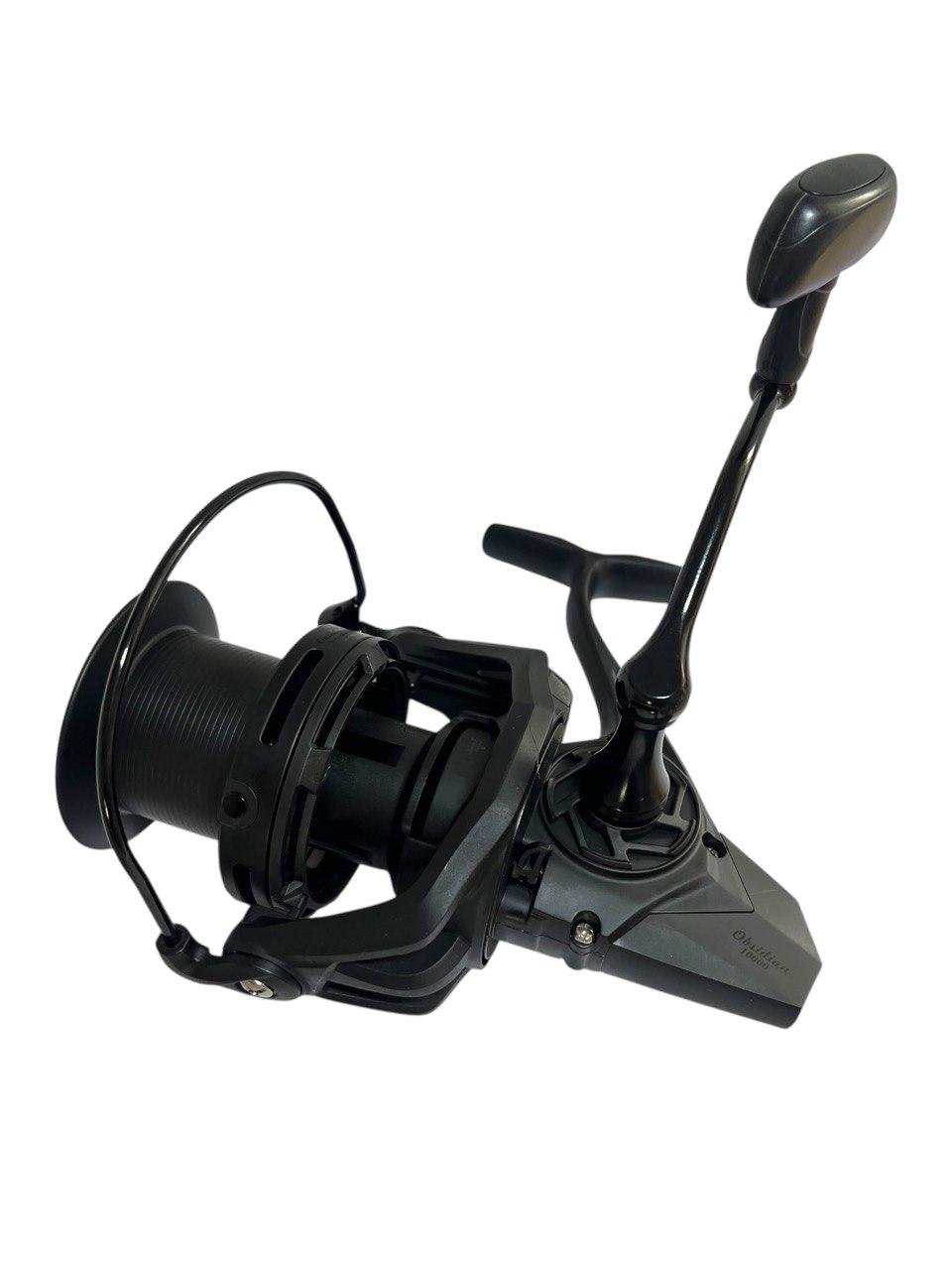 Катушка карповая Feima Obsidian 10000 суперсильная 6+1 подшипник передний фрикцион 12 кг (209890858) - фото 6 Катушка карповая Feima Obsidian 10000 суперсильная 6+1 подшипник передний фрикцион 12 кг (209890858) - фото 6