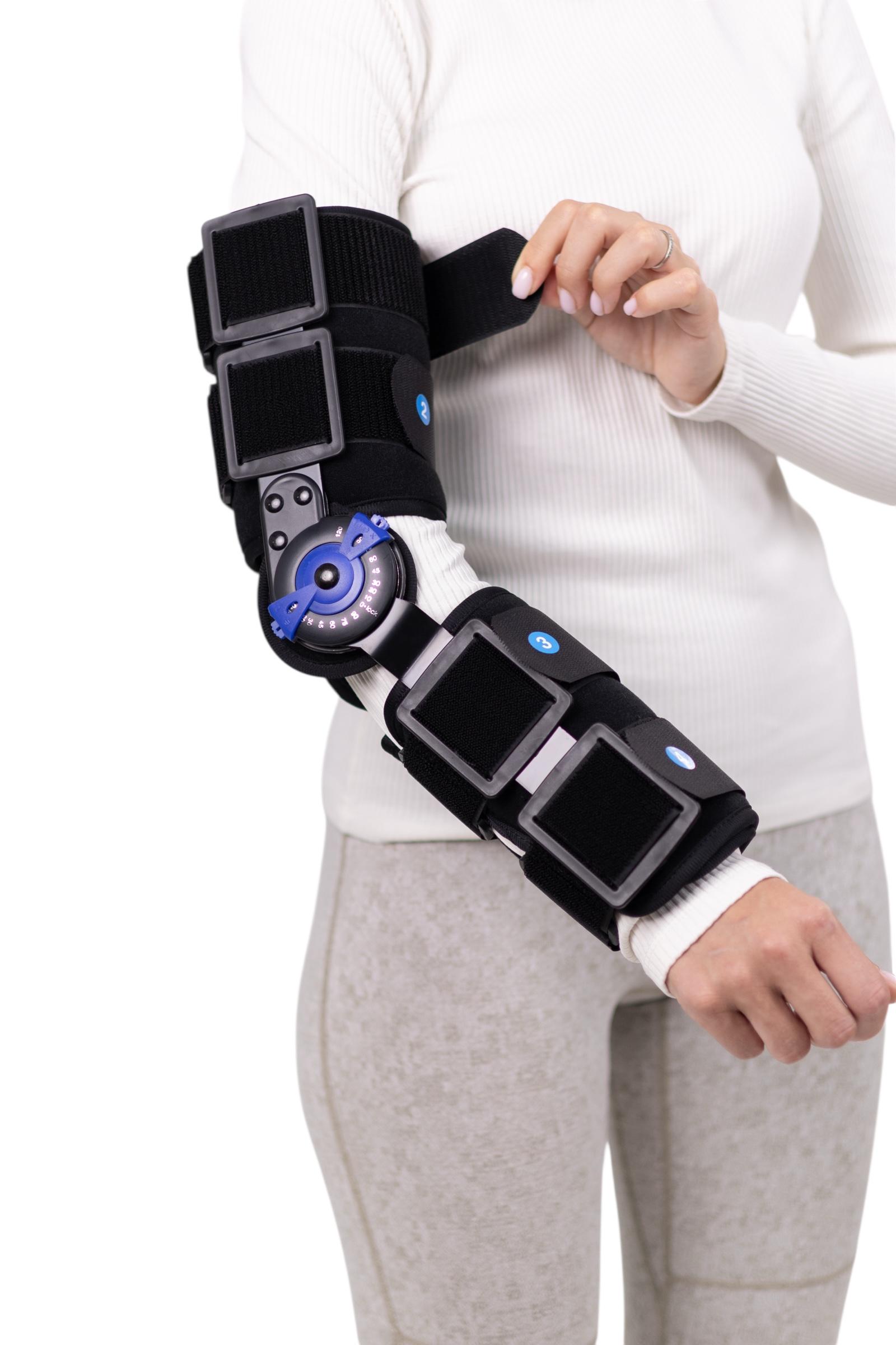 Ортез локтевого сустава MED1-TJ-301 с регулируемым шарнирным механизмом универсален (MED1-TJ-301) - фото 2