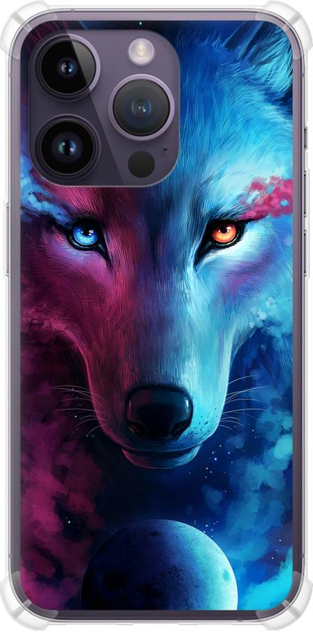 Чохол на iPhone 14 Pro Max Арт-вовк (3999sp-2667-42517) Чохол на iPhone 14 Pro Max Арт-вовк (3999sp-2667-42517)