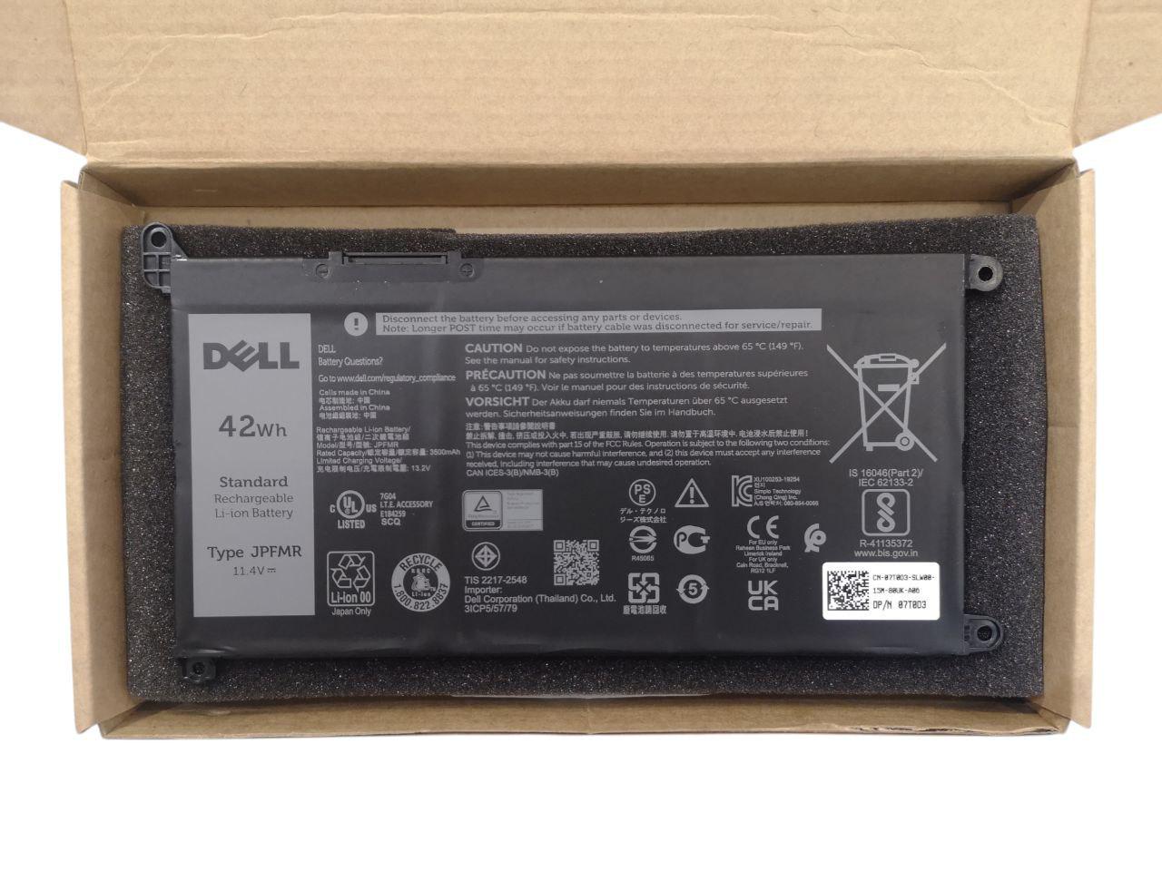 Аккумулятор для Dell ChromeBook 3100 2-in-1/5488/0JPFMR/7T0D3/7MTOR/JPFMR 3500 mAh 42Wh (23448421)