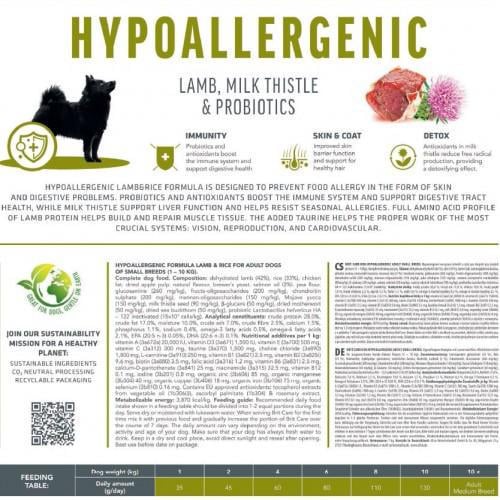 Корм для собак малых пород Brit Care Dog Hypoallergenic Small Breed гипоаллергенный с ягненком 1 кг - фото 3 Корм для собак малых пород Brit Care Dog Hypoallergenic Small Breed гипоаллергенный с ягненком 1 кг - фото 3