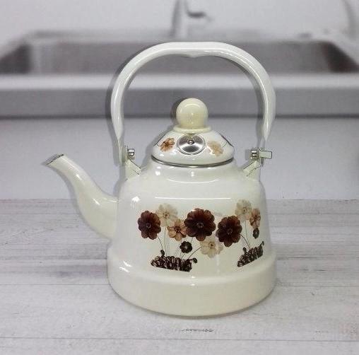 Чайник со свистком Edenberg EB-3354 эмалированный 1,1 л - фото 2 Чайник со свистком Edenberg EB-3354 эмалированный 1,1 л - фото 2