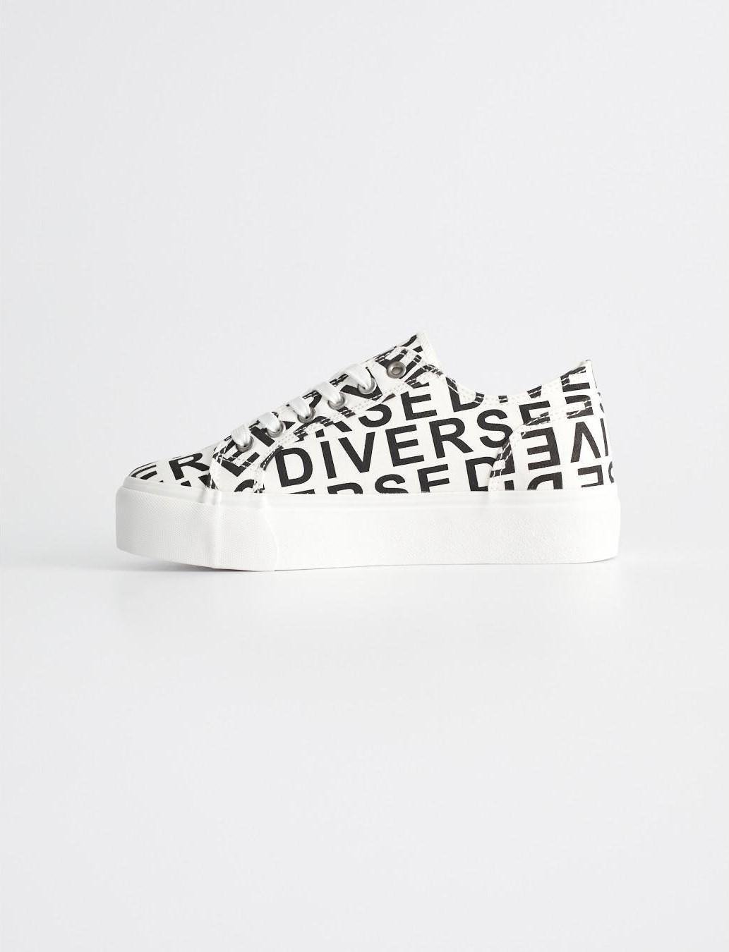 Кросівки жіночі на високій підошві Diverse TEKSTA р. 39 Білий (5902598570789) - фото 2 Кросівки жіночі на високій підошві Diverse TEKSTA р. 39 Білий (5902598570789) - фото 2