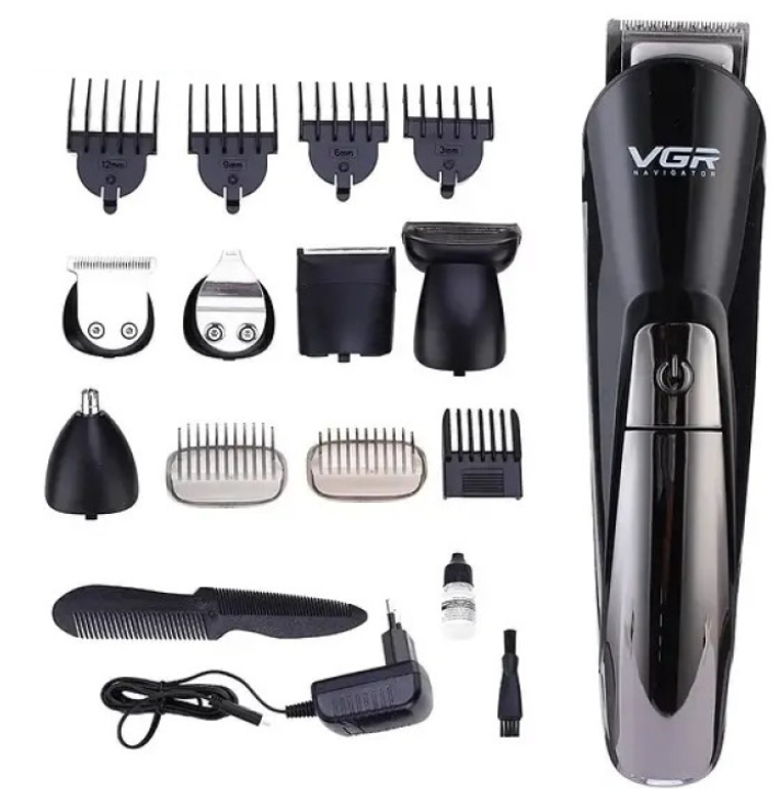 Машинка для стрижки V-012 Чорний (VGR V-012_524)