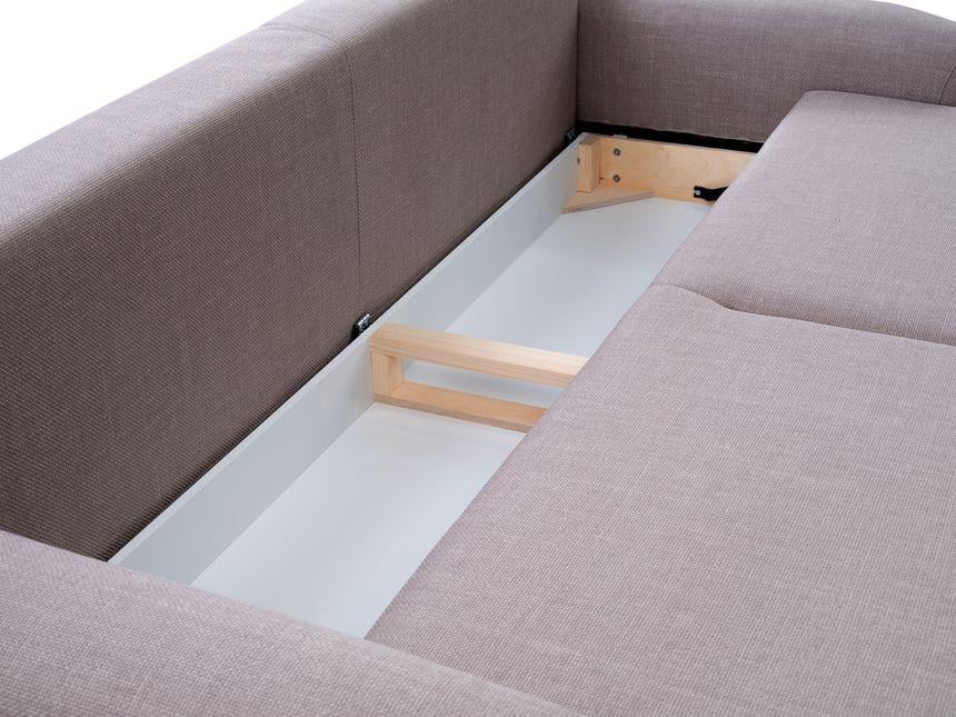 Диван раскладной Perfect Home Boho натуральное дерево/ДСП/ткань Ottawa 7 Сиреневый (49489) - фото 4