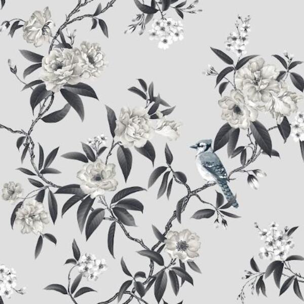 Обои на бумажной основе Шарм 170-02 Блум 0,53х10 м Серый (660e656a70bb9024bc46bfa3)