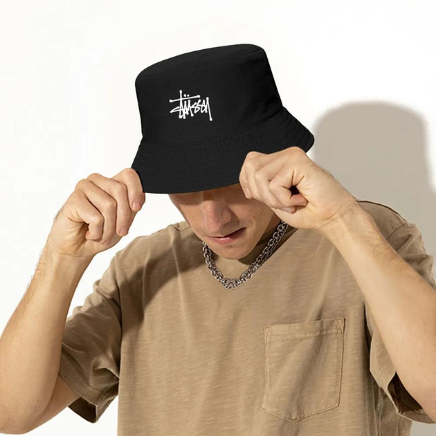 Панама хлопковая Stussy One Size Черный - фото 3 Панама хлопковая Stussy One Size Черный - фото 3