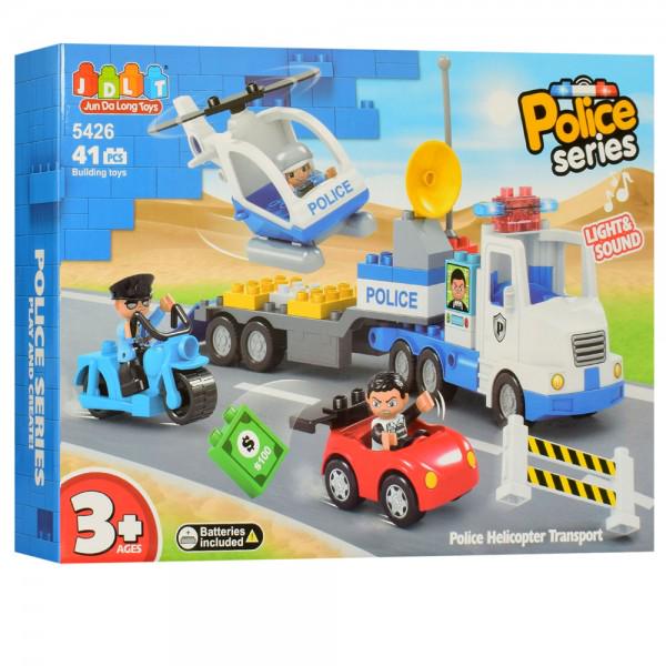 Kонструктор JDLT Погоня за преступником 41 дет. (5426)