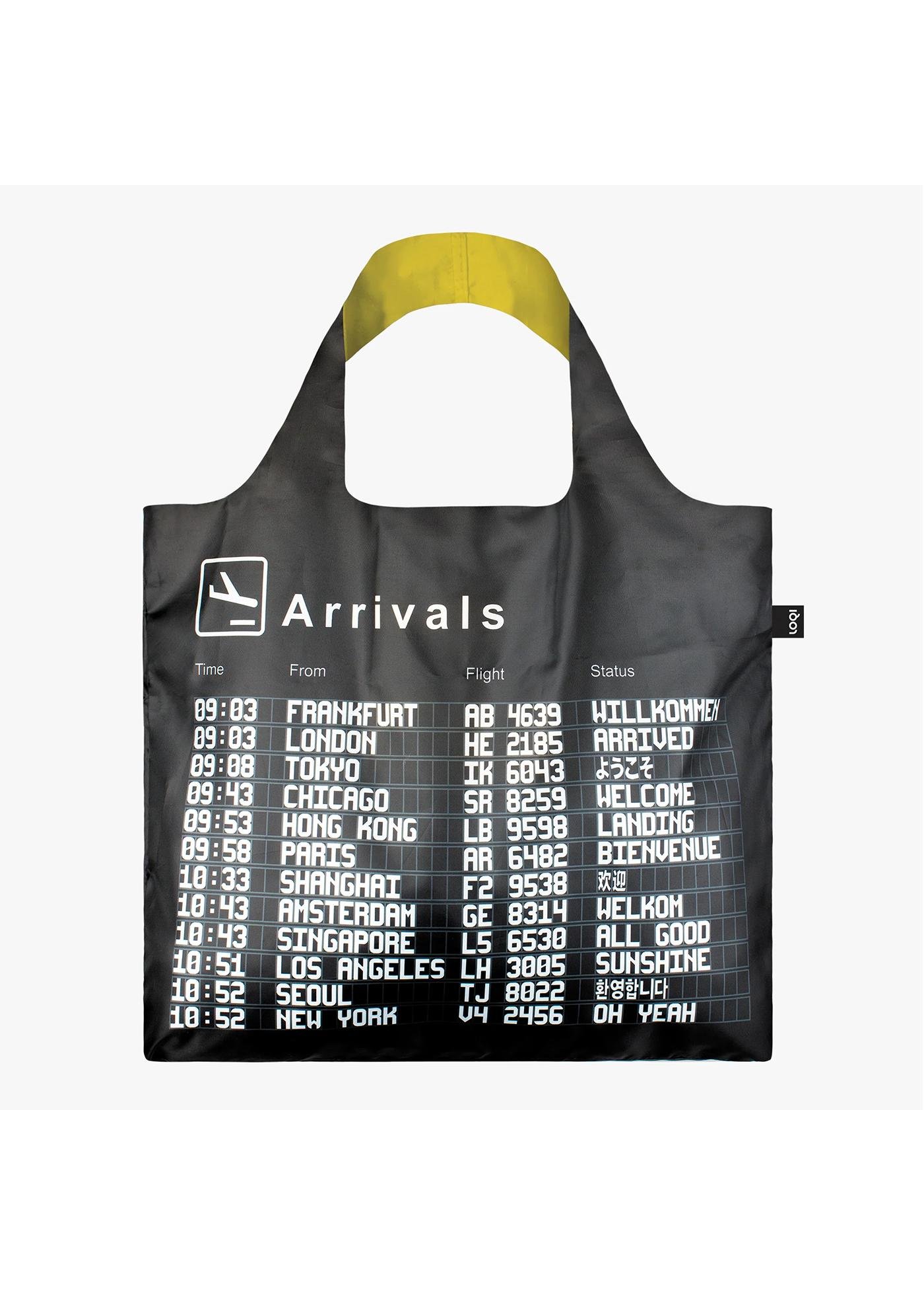 Сумка шоппер Loqi AIRPORT Arrivals (AI.AR)