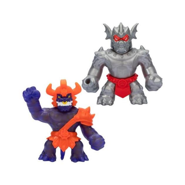 Набір іграшок-антистрес GooJitZu Stretch Strikers Блейзагон та Коруптагон (123649)