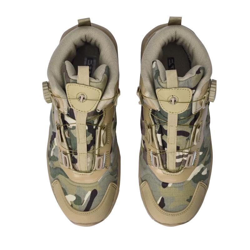Черевики чоловічі військові Lesko 661 CP автоматична пряжка р. 42 Camouflage (25714211) - фото 2