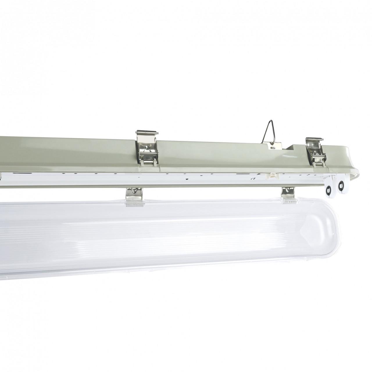 Cветильник линейный Videx 0,6 м 220V LED IP65 под лампу 2хТ8 - фото 4