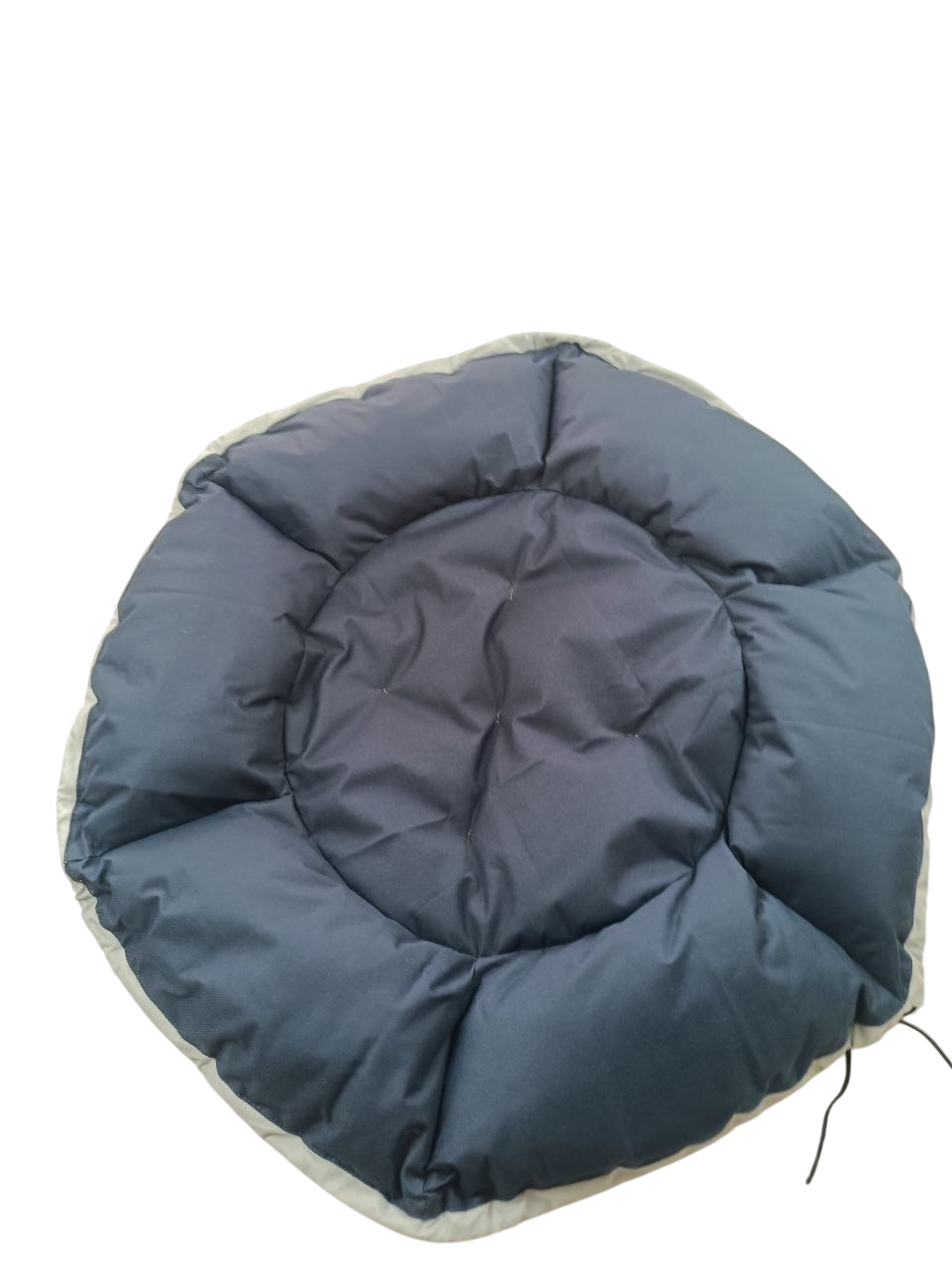 Лежанка для собак и кошек 90х90 см Бело-синий (1550) - фото 4 Лежанка для собак и кошек 90х90 см Бело-синий (1550) - фото 4