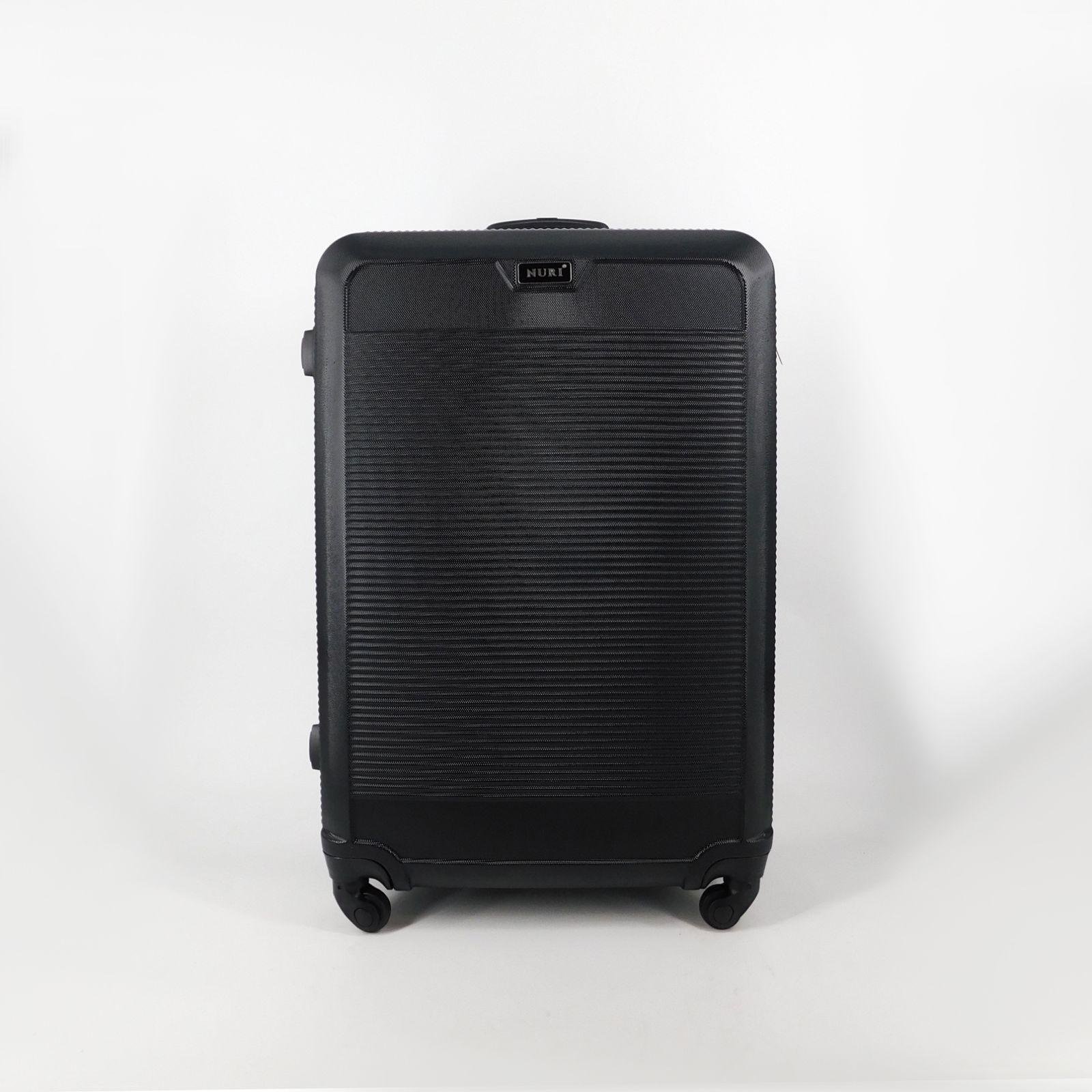 Валіза пластикова Nuri 270 маленька Чорний - фото 1 Валіза пластикова Nuri 270 маленька Чорний - фото 1