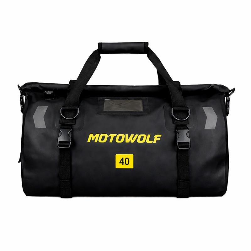 Сумка водонепроникна Motowolf MDL0717 для багажника мотоцикла квадроцикла 40 л Black (3013742739)