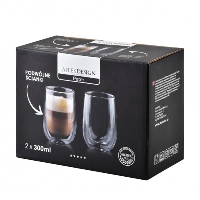 Набор термических стаканов Peter 2 шт. 300 мл (35671) - фото 3 Набор термических стаканов Peter 2 шт. 300 мл (35671) - фото 3