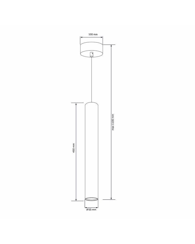 Подвесной светильник Polux 326133 Lungomare GU10 1x10W IP20 Медный (24380573) - фото 4 Подвесной светильник Polux 326133 Lungomare GU10 1x10W IP20 Медный (24380573) - фото 4