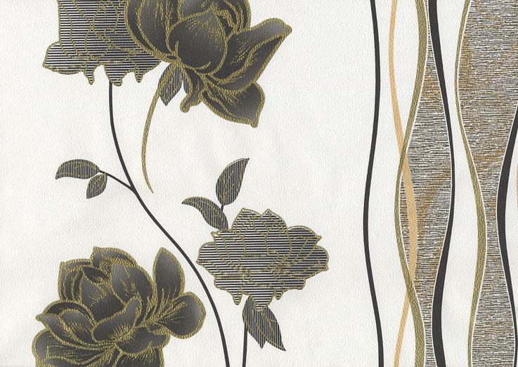 Обои бумажные New Service 024-01 0,53x10,05 м Серый (2000000178479)