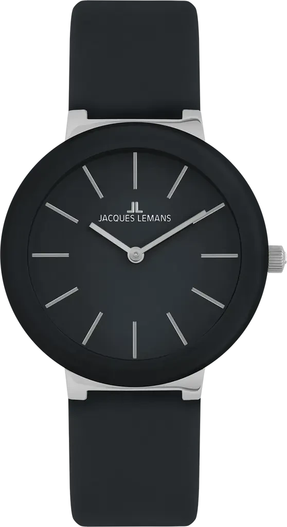 Наручные часы женские Jacques Lemans Monaco 42-9D со стальным корпусом WR 100 м и синим циферблатом