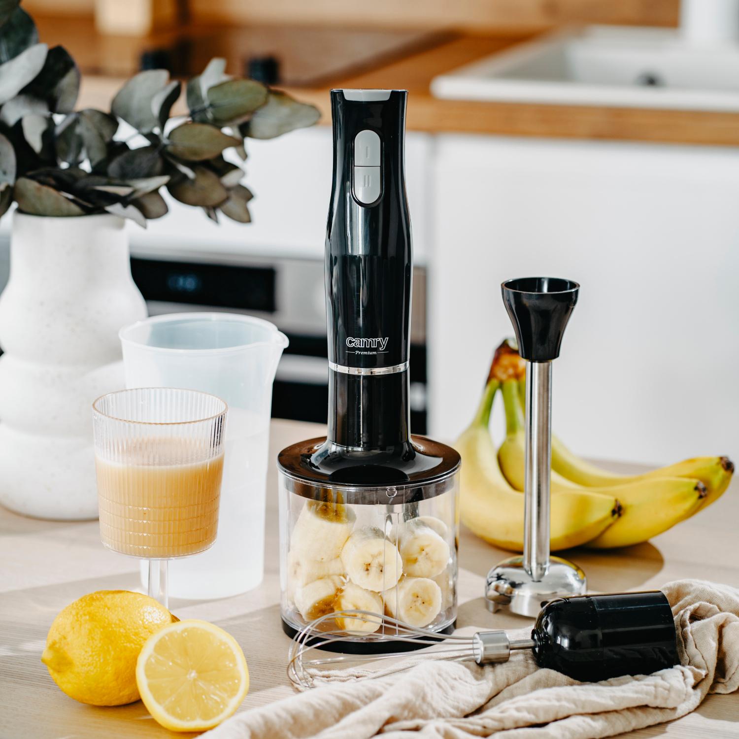 Блендер ручний Camry CR 4630 800W 2 швидкості Black (CR4630) - фото 9 Блендер ручний Camry CR 4630 800W 2 швидкості Black (CR4630) - фото 9
