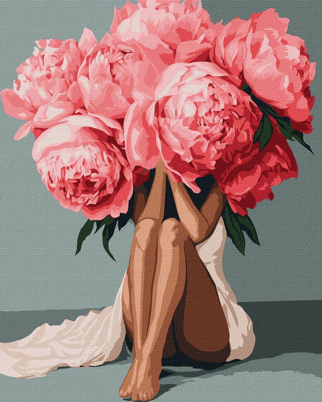 Набір для розпису по номерах Ideyka Витонченість КНО8526 40x50 см (MTT-199520)