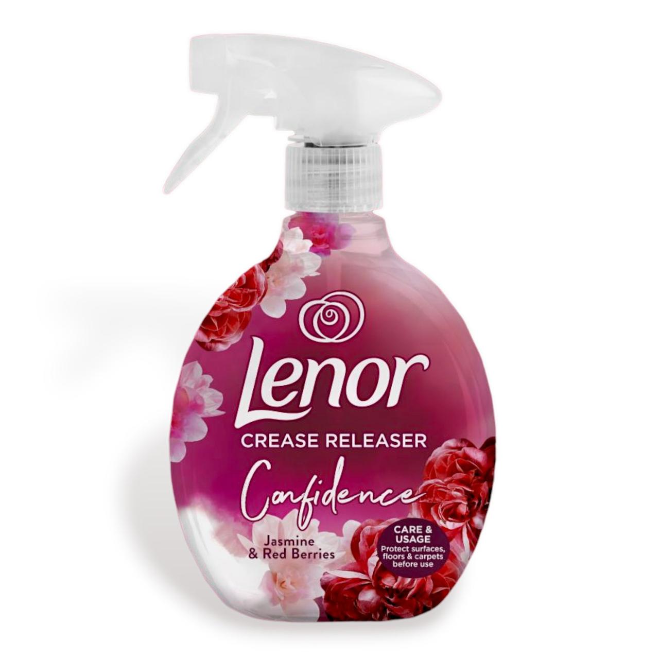 Спрей для розгладження складок на одязі Lenor Jasmine&Red Berries, 500 мл