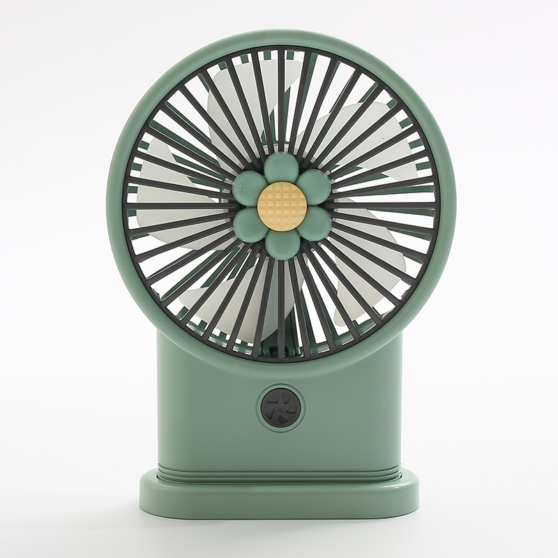 Мини вентилятор Holder Fan Y-3212 ручной аккумуляторный Зеленый