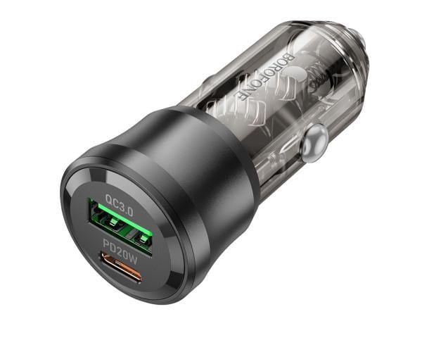 Зарядний пристрій Borofone BZ25 1USB/1USB-C QC/PD38W+Type-C Чорний (3219) Зарядний пристрій Borofone BZ25 1USB/1USB-C QC/PD38W+Type-C Чорний (3219)