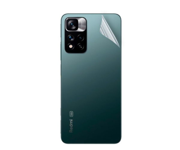 Протиударна гідрогелева плівка Hydrogel Film для Xiaomi Redmi Note 11 Pro Plus на задню панель, Transparent