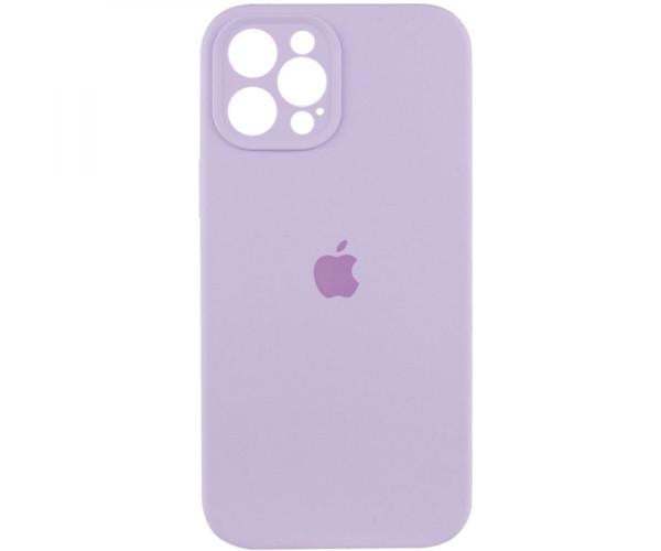 Чехол накладка Silicone Case Full Camera with Frame для Apple iPhone 14 Pro Max 05.Lilac